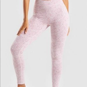 Gymshark Fleur Textured Leggings